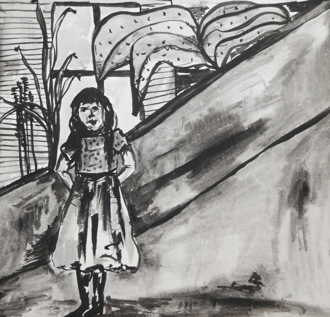 'Girl Waiting'